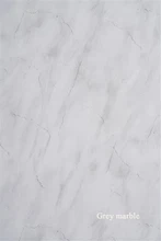 1 metru plats smalks pelēks marmora spīdīgs PVC sienas panelis
